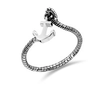 Anchor Silver Ring NSR-490